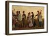 The Harvest Moon, 1881-George Faulkner Wetherbee-Framed Premium Giclee Print