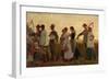 The Harvest Moon, 1881-George Faulkner Wetherbee-Framed Premium Giclee Print