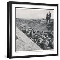 The Harvest of "Bloody Lane": The Scene after a Day's Fighting at Antietam-null-Framed Photographic Print