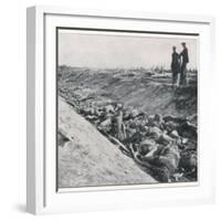 The Harvest of "Bloody Lane": The Scene after a Day's Fighting at Antietam-null-Framed Photographic Print