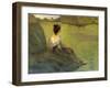 The Harvest-Pierre Andre Brouillet-Framed Giclee Print