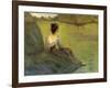 The Harvest-Pierre Andre Brouillet-Framed Giclee Print