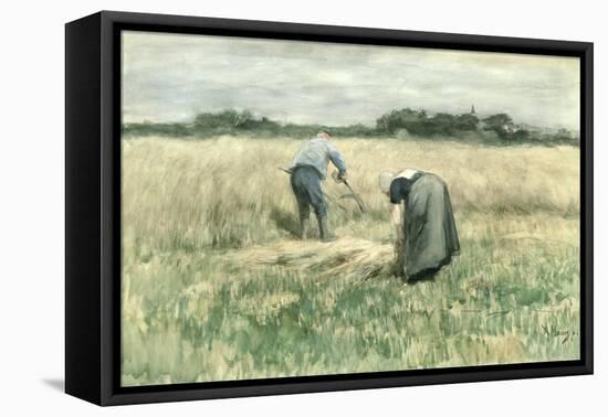 The Harvest-Anton Mauve-Framed Stretched Canvas