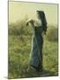 The Harvester, 1892-Jules Breton-Mounted Giclee Print