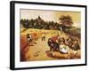 The Harvester's Meal-Pieter Brueghel the Younger-Framed Giclee Print