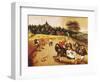 The Harvester's Meal-Pieter Brueghel the Younger-Framed Giclee Print