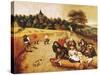 The Harvester's Meal-Pieter Brueghel the Younger-Stretched Canvas