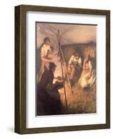 The Harvester's Supper, 1898-Henry Herbert La Thangue-Framed Giclee Print