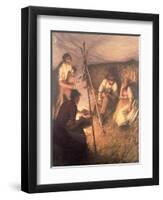 The Harvester's Supper, 1898-Henry Herbert La Thangue-Framed Giclee Print