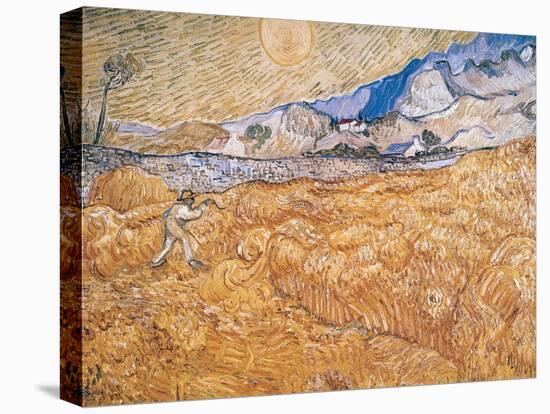 The Harvester-Vincent van Gogh-Stretched Canvas