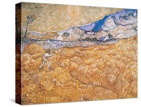 The Harvester-Vincent van Gogh-Stretched Canvas