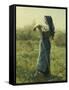 The Harvester-Jules Breton-Framed Stretched Canvas