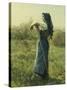 The Harvester-Jules Breton-Stretched Canvas