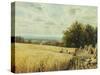 The Harvesters, 1865-Edmund George Warren-Stretched Canvas