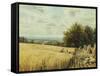 The Harvesters, 1865-Edmund George Warren-Framed Stretched Canvas