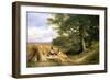 The Harvesters, 1881-George Vicat Cole-Framed Giclee Print