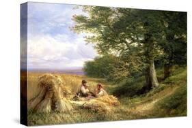 The Harvesters, 1881-George Vicat Cole-Stretched Canvas