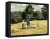 The Harvesters Rest, Montfoucault; Le Repos Des Moissoneurs, Monfoucault, 1875-Camille Pissarro-Framed Stretched Canvas