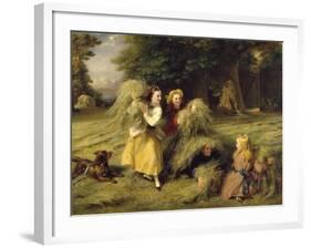 The Harvesters-George O'Neill-Framed Giclee Print