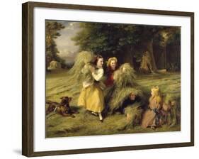 The Harvesters-George O'Neill-Framed Giclee Print