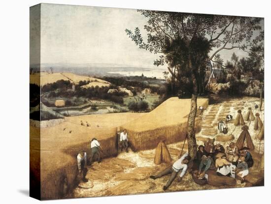 The Harvesters-Pieter Bruegel the Elder-Stretched Canvas