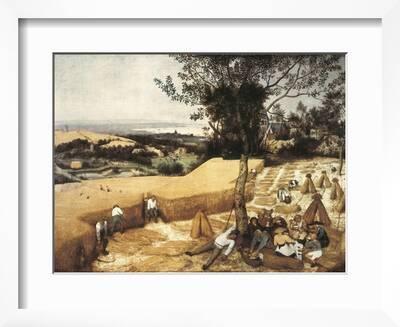 22 x 28 The Harvesters Poster Print by Pieter Bruegel the Elder 