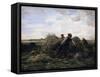 The Harvesters-Julien Dupre-Framed Stretched Canvas