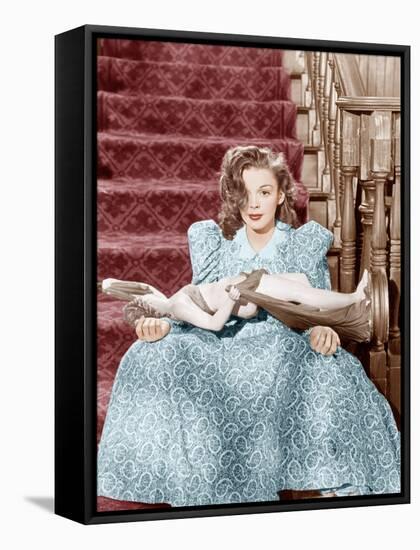 THE HARVEY GIRLS, Judy Garland, 1946-null-Framed Stretched Canvas