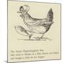 The Hasty Higgledipiggledy Hen-Edward Lear-Mounted Giclee Print