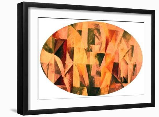 The Hat, 1912-Robert Delaunay-Framed Giclee Print