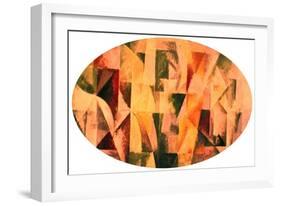 The Hat, 1912-Robert Delaunay-Framed Giclee Print