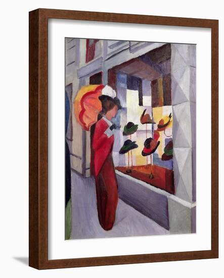 The Hat Shop-Auguste Macke-Framed Giclee Print