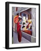 The Hat Shop-Auguste Macke-Framed Giclee Print