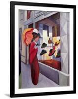 The Hat Shop-Auguste Macke-Framed Giclee Print