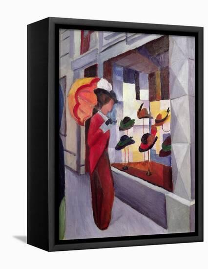 The Hat Shop-Auguste Macke-Framed Stretched Canvas