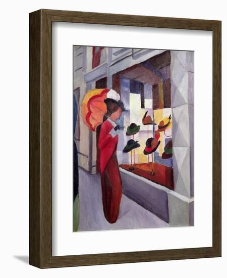 The Hat Shop-Auguste Macke-Framed Giclee Print