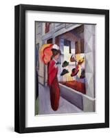 The Hat Shop-Auguste Macke-Framed Giclee Print