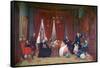 The Hatch Family, 1870-1871-Eastman Johnson-Framed Stretched Canvas