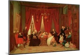 The Hatch Family, 1870-71-Eastman Johnson-Mounted Giclee Print