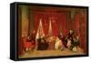 The Hatch Family, 1870-71-Eastman Johnson-Framed Stretched Canvas