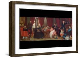 The Hatch Family-Eastman Johnson-Framed Art Print