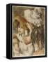 The Hatpin, about 1897-Pierre-Auguste Renoir-Framed Stretched Canvas