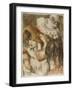 The Hatpin, about 1897-Pierre-Auguste Renoir-Framed Giclee Print