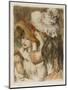 The Hatpin, C.1897-Pierre-Auguste Renoir-Mounted Giclee Print