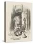 The Hatter in Prison-John Tenniel-Stretched Canvas