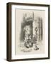 The Hatter in Prison-John Tenniel-Framed Art Print