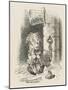 The Hatter in Prison-John Tenniel-Mounted Art Print