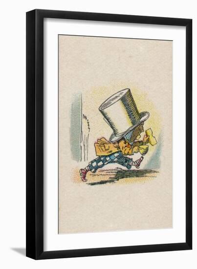 The Hatter Leaving the Court, 1930-John Tenniel-Framed Giclee Print