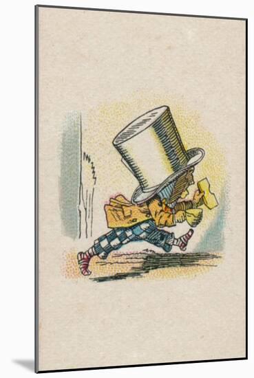 The Hatter Leaving the Court, 1930-John Tenniel-Mounted Giclee Print