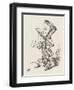 The Hatter-John Tenniel-Framed Art Print